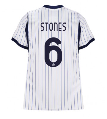 Inter Milan John Stones #6 Udebanetrøje Dame 2026-27 Kortærmet